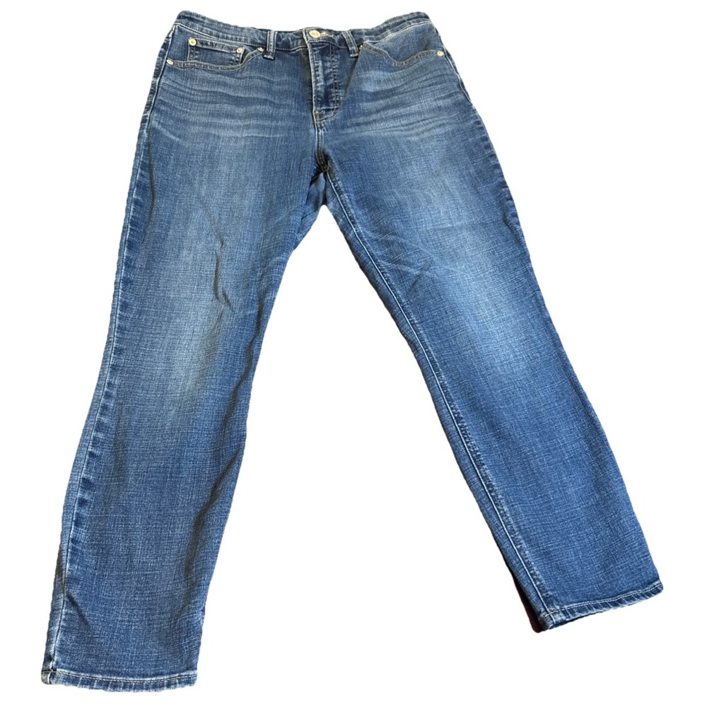 Lucky‎ Brand Bridgette High Rise Skinny Jeans Women's Size 12/31 Medium Wash